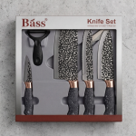 Set Cutite 6 Piese BASS® Gri, Engros