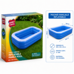Piscina Gonflabila cu 3 Inele 280x180x58cm Din Pvc, Engros