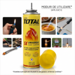 Butelie de Gaz 270ml Universala 4buc/set, Engros