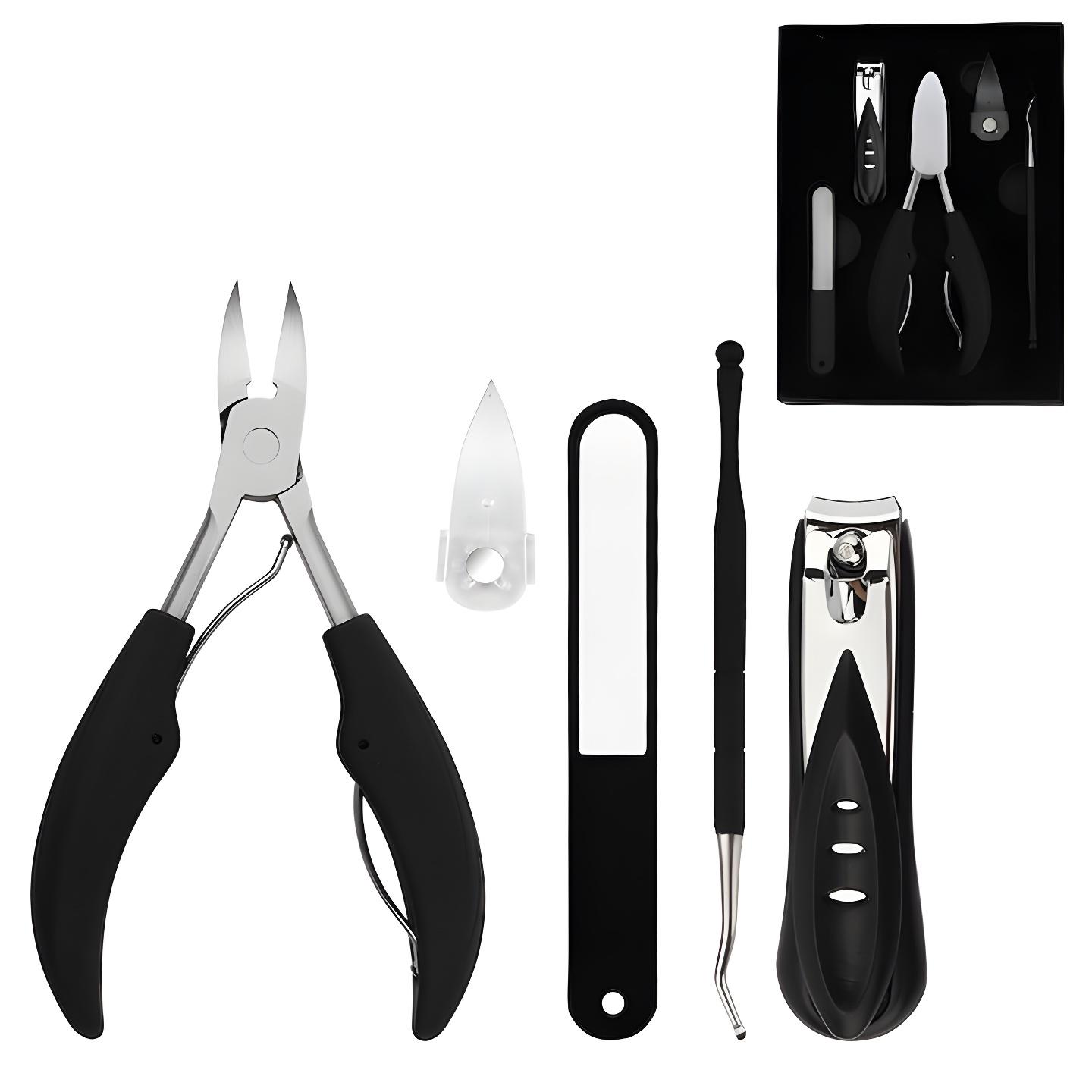 magnific_NZ1BrQ76D9 Set de Pedichiura ProfesionalA 6in1 din Inox, Engros