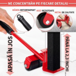 Set Pentru Mutat Mobila Pe Roti 150kg, Engros