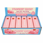 Jucarie Squishy Anti-Stres 14 cm Tip Capsuni Unt 12Buc/Set, Engros